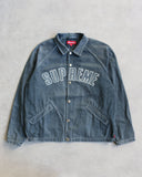 Supreme Arc Logo Denim Workwear Jacket - The Archive AU