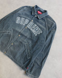 Supreme Arc Logo Denim Workwear Jacket - The Archive AU