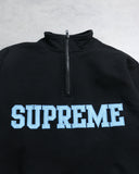 Supreme Collegiate Half Zip Pullover Sweatshirt - The Archive AU