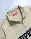 Supreme Collegiate Half Zip Pullover Sweatshirt - The Archive AU