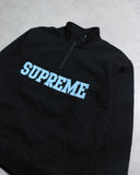 Supreme Collegiate Half Zip Pullover Sweatshirt - The Archive AU