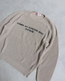 Supreme Comme Des Garcons Knitted Sweater - The Archive AU
