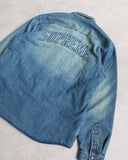 Supreme Fleeced Denim Arc Logo Jacket - The Archive AU