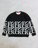 Supreme FUCK Jacquard Knitted Sweater - The Archive AU