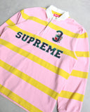 Supreme FW25 Angels Pond Stripe Rugby L/S Shirt - The Archive AU