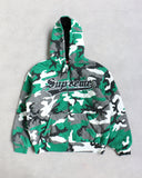 Supreme FW25 Quilted Zip Up Camo Hoodie - The Archive AU