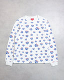 Supreme License Plate Longsleeve Waffle Thermal Sweater - The Archive AU