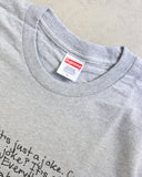 Supreme Note Tee - The Archive AU