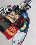 Supreme Number (N)ine Patchwork Zip Up Hoodie - The Archive AU