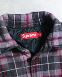 Supreme Padded Plaid Quilted Lined Work Jacket - The Archive AU