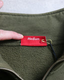 Supreme Paneled Leopard Quarter Zip Sweatshirt - The Archive AU