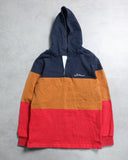 Supreme Panelled Arabic Logo Hooded L/S Rugby Shirt - The Archive AU