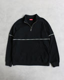 Supreme Panelled Quarter Zip Sweatshirt - The Archive AU