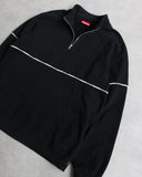 Supreme Panelled Quarter Zip Sweatshirt - The Archive AU