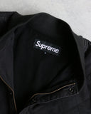 Supreme Pleated Coach Jacket Black - The Archive AU