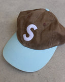 Supreme S Logo Two Toned Panelled Cap - The Archive AU
