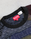 Supreme Schizo Jacquard Patchwork L/S Sweater - The Archive AU