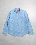 Supreme Spiral Logo Denim Shirt - The Archive AU