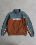 Supreme Two Tone Quarter Zip Sweatshirt - The Archive AU