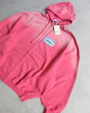 Vetements 'Hello My Name Is' Zip Up Sun Dyed Hoodie - The Archive AU