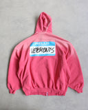 Vetements 'Hello My Name Is' Zip Up Sun Dyed Hoodie - The Archive AU