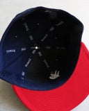 YVL Fitted Cap Navy/Red - The Archive AU